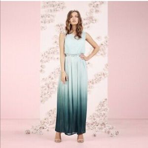 LC Lauren Conrad Runway Enchanted Woodlands Green Gables dress